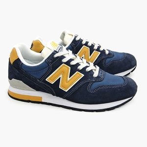 ISO: New Balance sneakers; red, blue or yellow